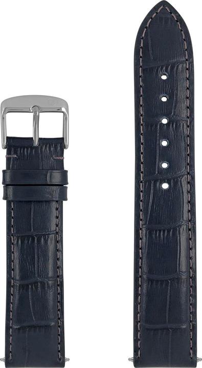 Zeppelin Lederarmband marineblau 22 mm