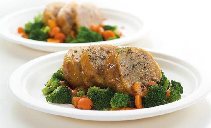 Image du produit Webstar Assiette bio canne à sucre (50 x)