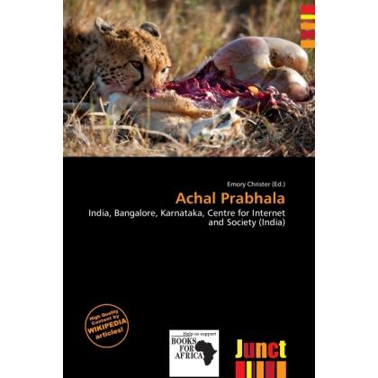 Achal Prabhala, Fachbücher von Emory Christer