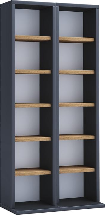 Produktbild VCM Holz CD DVD Stand Regal Schrank Milano (42 x 20 x 92 cm)