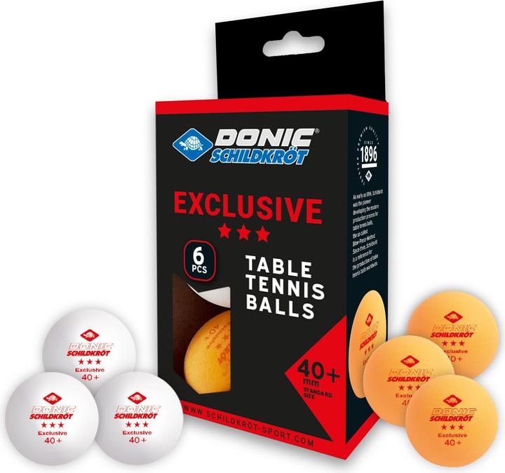 Donic Schildkröt Exclusive (6 Stk.)