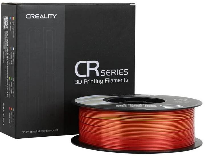 Immagine prodotto Creality Filamento PLA, Silk Gold, 1,75 mm, 1 kg (PLA, 1.75 mm, 1000 g, Oro, Rosso)