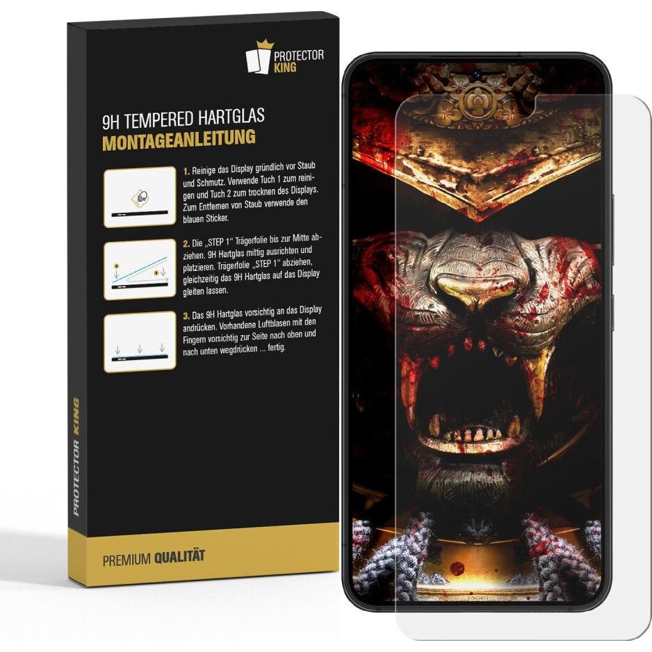 Thumbnail - Protectorking 2x Echtes Tempered 9H Panzerhartglas Matt Entspiegelt (2 Stück, Samsung Galaxy S21+), Smartphone Schutzfol...