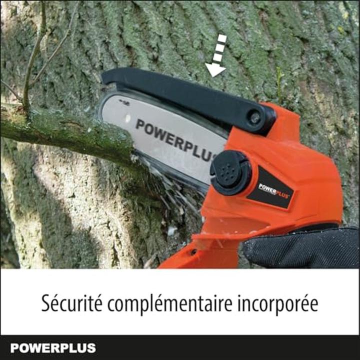 Produktbild Powerplus Dual Power Schnurlose Astsäge 20V 100mm - exkl. Akku und Ladegerät - 1 Acc. (Akku Kettensäge)
