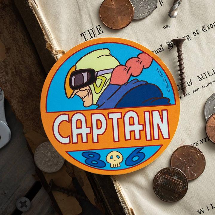 Immagine prodotto Laputa: Das Schloss im Himmel Aufkleber Kapitän Dora