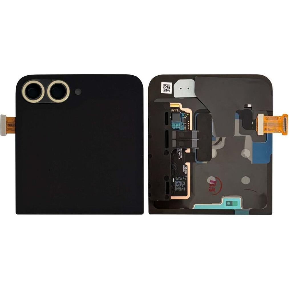 Samsung Galaxy Flip6 Back cover outer LCD - Yellow (Display), Mobilgerät Ersatzteile