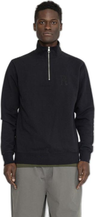 Actual product image Revolution Classic half-zip sweatshirt with embroidery on chest (L)