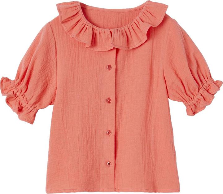 Image du produit Vertbaudet Blouse fille en mousseline avec col (98)