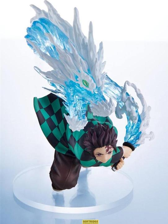 Actual product image Aniplex Statua Demon Slayer Tanjiro Kamado Const Flux Cono Fig 16 cm