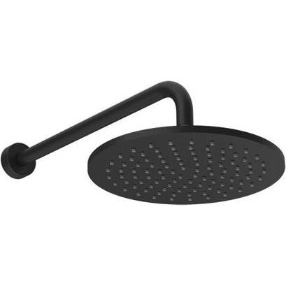 Gessi, Duschbrause, Origini Antikalk-Kopfbrause mit Gelenk und Wandarm, Durchmesser 250mm (9 l/min)