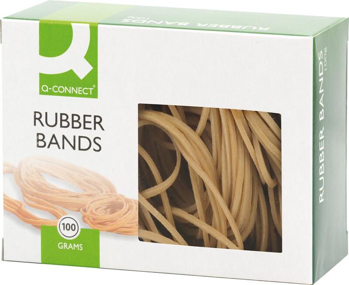 Q-Connect Bandes élastiques (100 pcs)