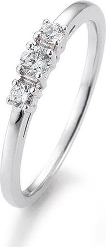 Actual product image Breuning 3 diamonds (58, 585/14 K Gold)