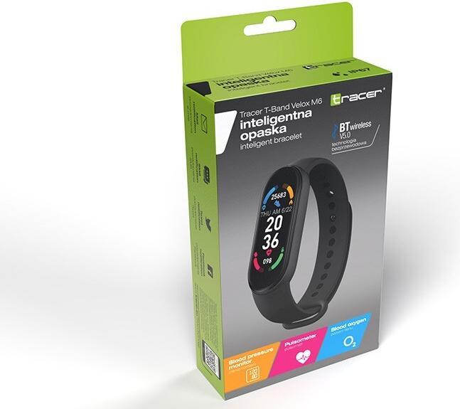 Actual product image Tracer Smartwatch Tra T-Band VELOX M6