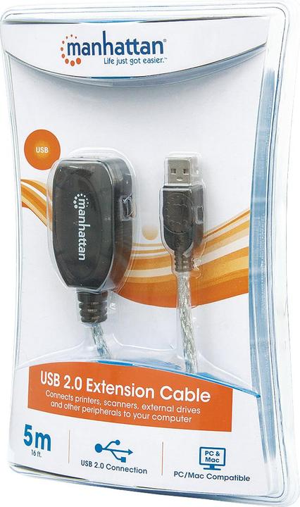 Image du produit Manhattan A - A (5 m, USB 2.0, 2.50 W)
