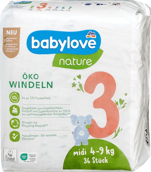 Image du produit dm babylove nature Windeln (Taille 3, Pack, 36 pièce(s))