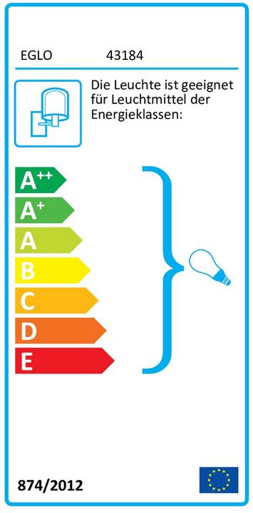Etichetta energetica EGLO Treburley (E27)