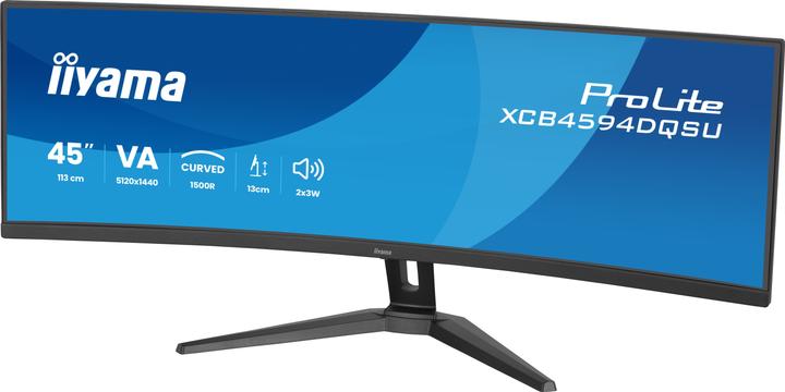 iiyama Monitor XCB4594DQSU-B1 (5120 x 1440 Pixel, 44.50")