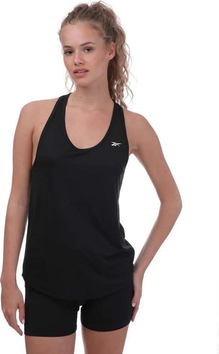 Actual product image Reebok Womens/Ladies Mesh Back Workout Tank Top