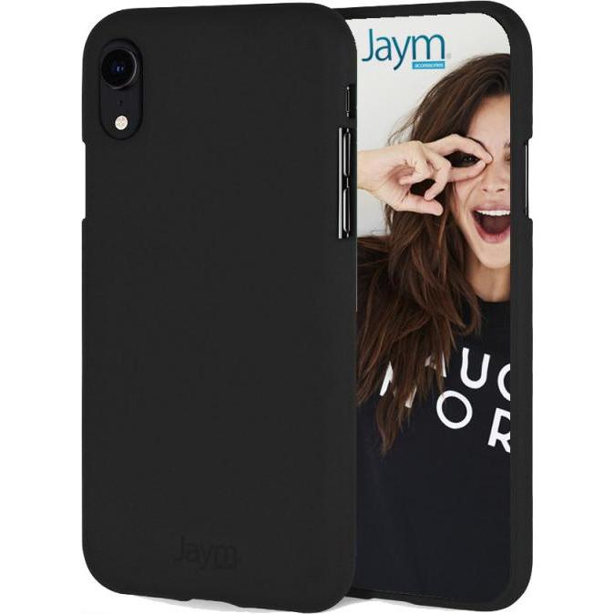 Jaym Hülle Premium Soft Feeling, Schwarz Series (Xiaomi 12 Lite), Smartphone Hülle, Schwarz