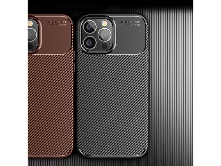 Actual product image Screenguard Carbon Design TPU Case (Apple iPhone 14 Pro)