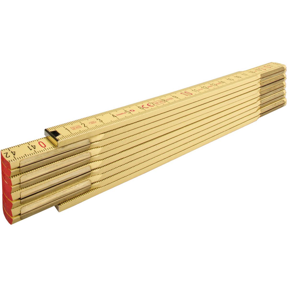 Stabila, Längenmesswerkzeug, Holz-Gliedermassstab Serie 600 (mm)