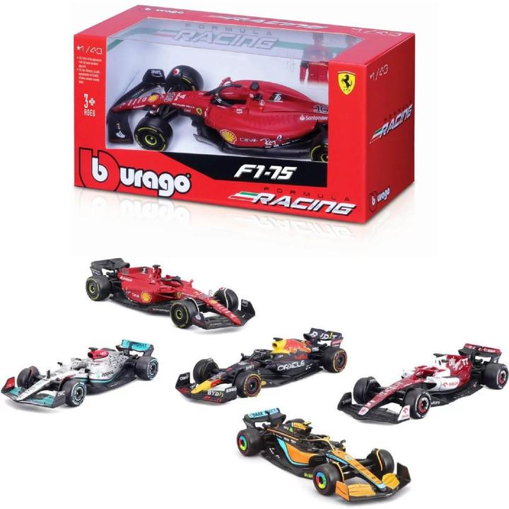 Actual product image Burago VEH F1 1/43EME ASS5
