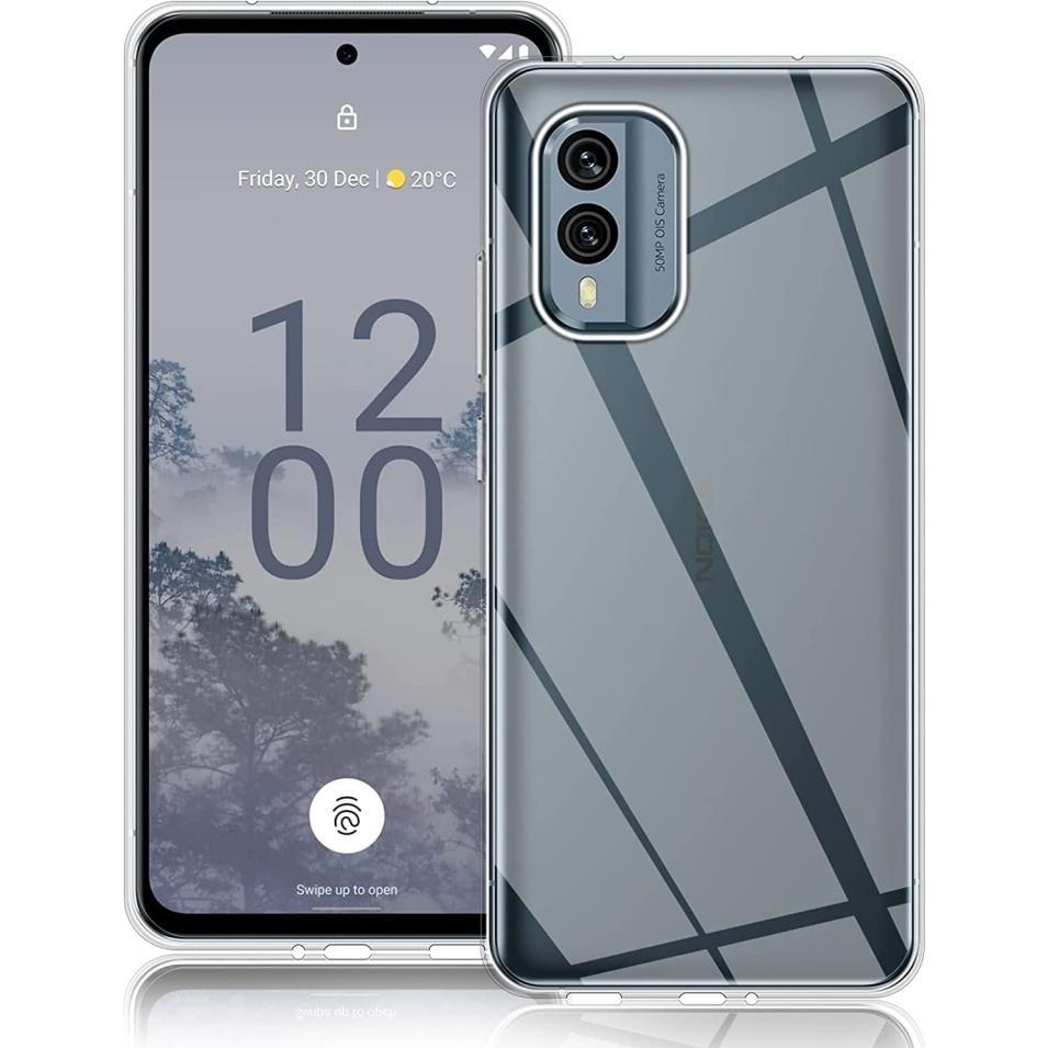 Screenguard Nokia X30 Flexible TPU Clear Case (Nokia X30), Smartphone Hülle, Transparent