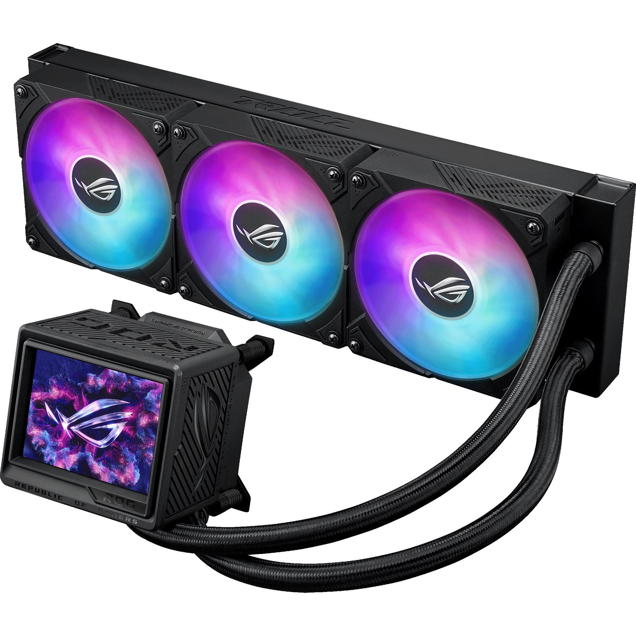 Thumbnail - ASUS CPC ACC ROG RYUJIN III 360 ARGB EXTREME, CPU Wasserkühler, Schwarz