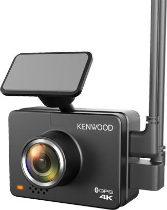 Produktbild Kenwood DRV-A610W 4K UHD DashCam 12/24V/App/ 64GB microSD (Eingebautes Display, GPS-Empfänger, Bluetooth, Eingebautes Mikrofon, WLAN)
