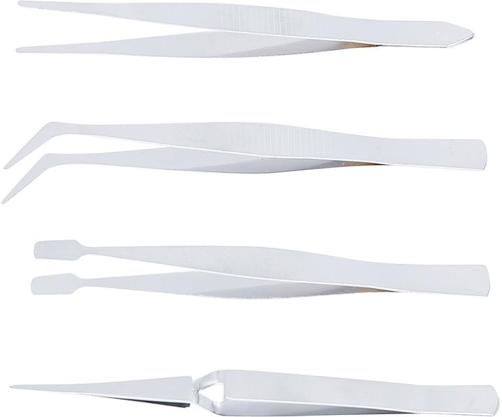 Produktbild BGS Pinzetten-Satz 105 - 120 mm 4-tlg.