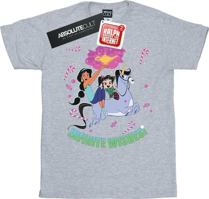 Image du produit Disney - T-shirt WRECK IT RALPH JASMINE AND VANELLOPE - Femme (L)