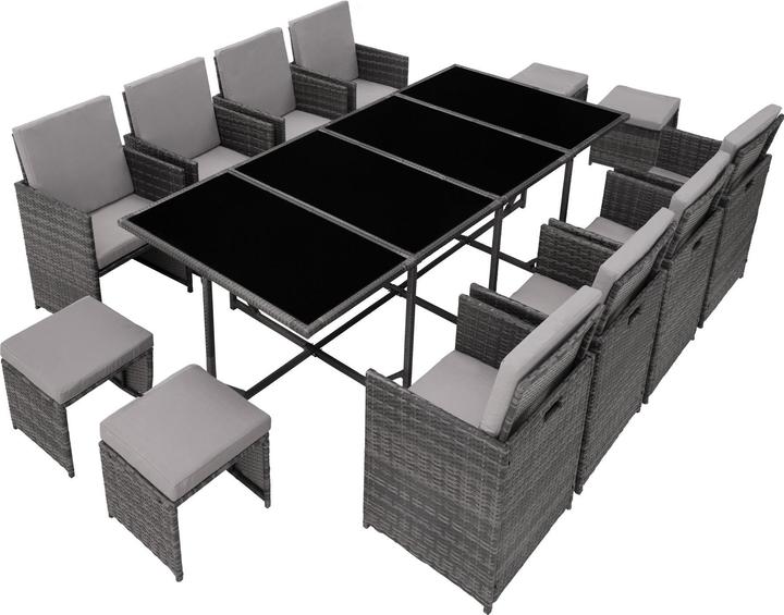 Produktbild tectake Rattan Sitzgruppe Palma