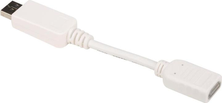 Produktbild RS PRO DisplayPort-Kabel, Male - Female, 150mm (0.16 m)