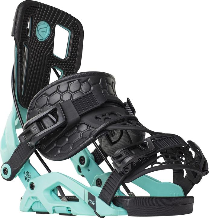 Actual product image Flow Bindings Fixation Snowboard Flow Fuse Hybrid Blackaqua 2023