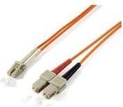 Actual product image equip Fiber optic patch cable LC->SC singlemode duplex OS2 ge (5 m)