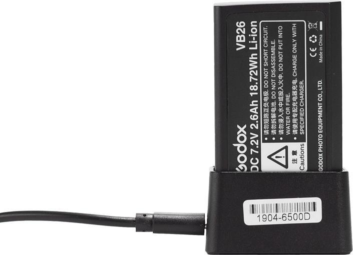 Image du produit Godox VB-26, batterie Li-Ion à V1 (Batterie du flash)