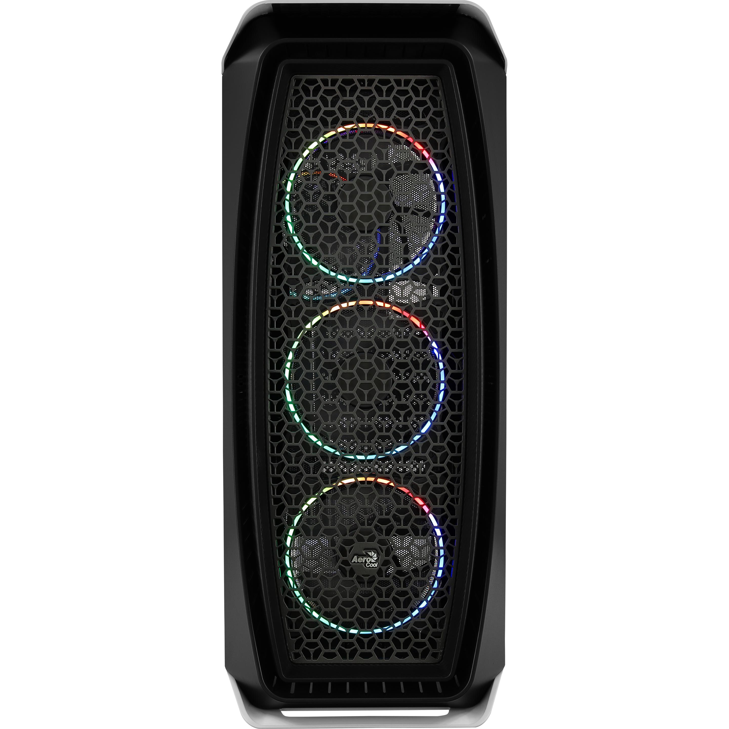 Thumbnail - AeroCool Aero One Eclipse - Tempered Glass Edition (Mini-ITX, mATX, ATX), PC Gehäuse, Weiss