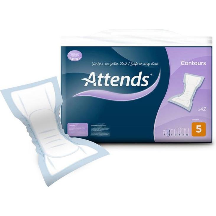 Attends, Inkontinenzhygiene, 5 Regular Einlage (42 x)