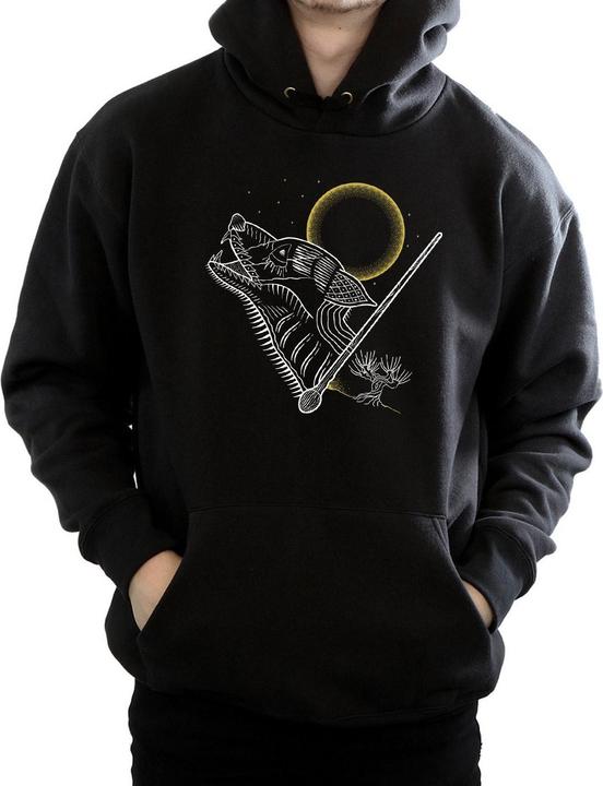 Produktbild Werewolf Line Art Kapuzenpullover (L)