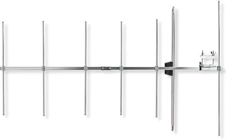 Actual product image Nedis TV antenna - Max. 13dB gain - VHF: 174-230 MHz - 50km range - for outdoor use (Parabolic antenna, 13 dB, UKW / MW / LW)