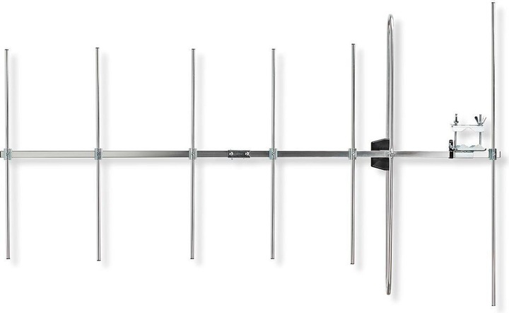 Produktbild Nedis TV Antenne - Max. 13dB Verstärkung - VHF: 174-230 MHz - 50km Reichweite - für Draussen (Parabolantenne, 13 dB, UKW / MW / LW)