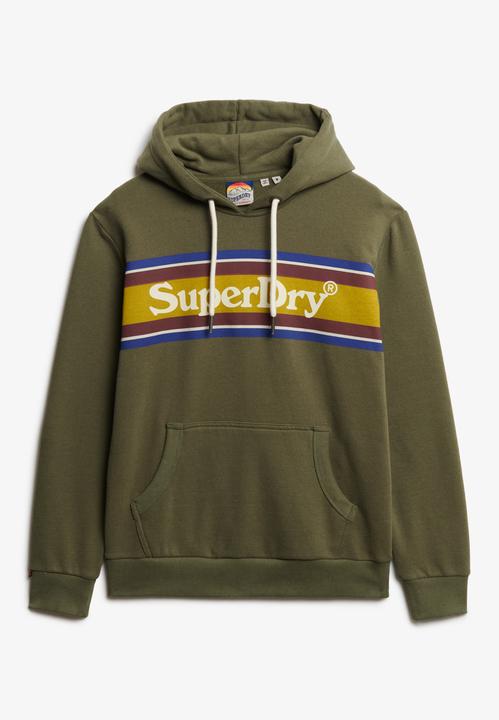 Actual product image Superdry Venue Logo Stripe Relaxed Hood (XL)