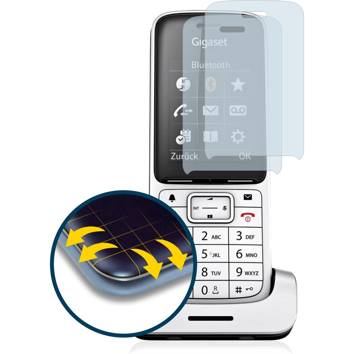 Thumbnail - BROTECT Full-Cover Displayschutz (2 Stück, Gigaset SL450), Smartphone Schutzfolie, Transparent