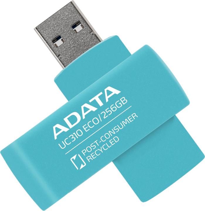 Actual product image Adata UC310 ECO 256 GB (green, USB-A 3.2 Gen 1) (256 GB, USB-A)