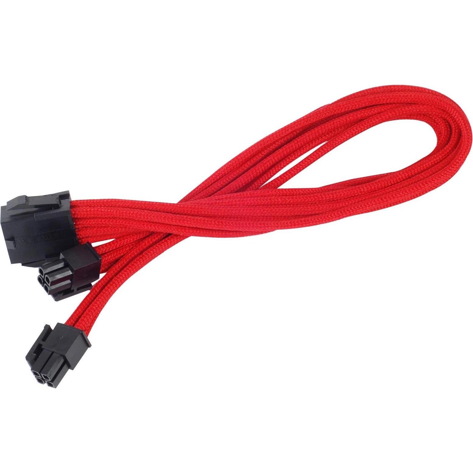 Silverstone ATX Extension 8-8(4+4)Pin rot, Interne Kabel (PC)