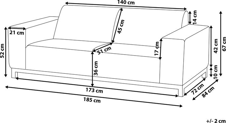 Actual product image Beliani Rovigo