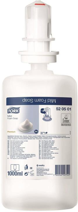 Produktbild Tork Mild 520501 (Flüssigseife, 1000 ml)