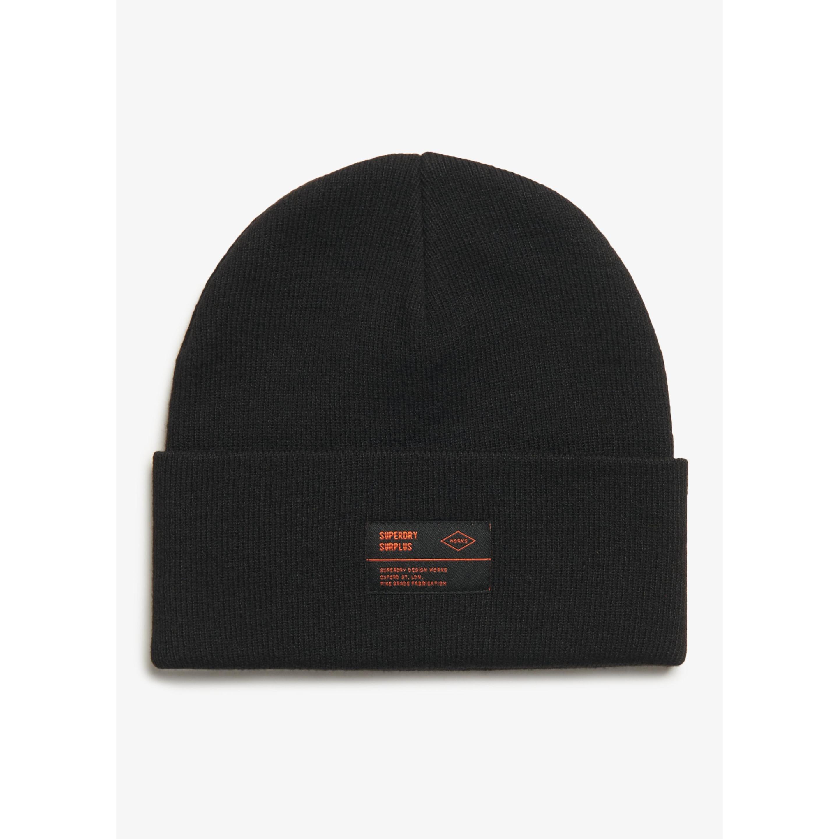 Thumbnail - Superdry, Herren, Mütze, strickmütze kind surplus, Schwarz