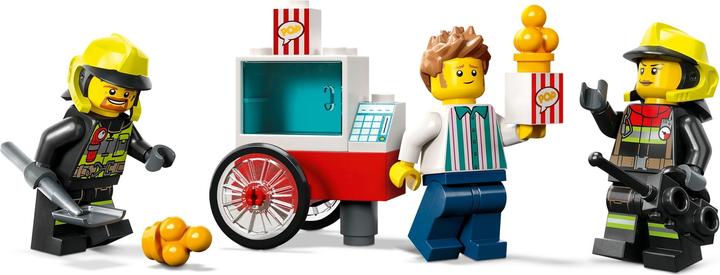 Produktbild LEGO Feuerwehrstation und Löschauto (60375, LEGO City)