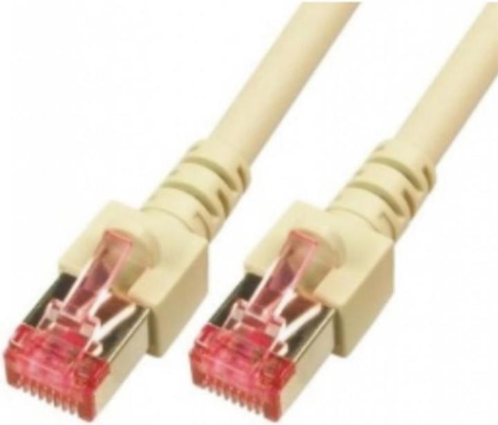 Produktbild M-Cab CAT6-S/FTP-PIMF-LSZH-1.00M-GRY (S/FTP, CAT6, 1 m)